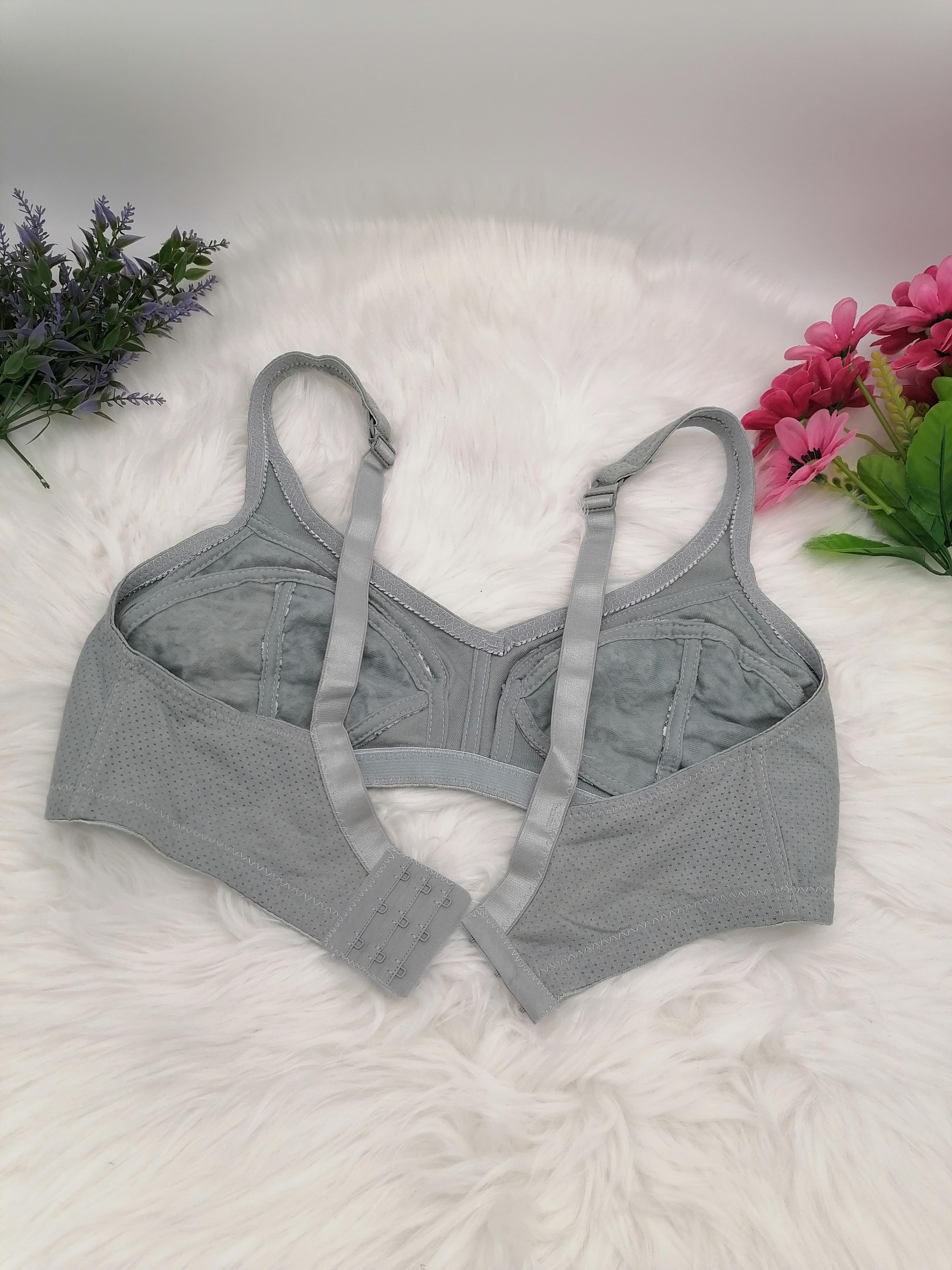 Women's Bra Large Cup C D E F  - Cotton Bra Everyday incelemesi ve fiyatı