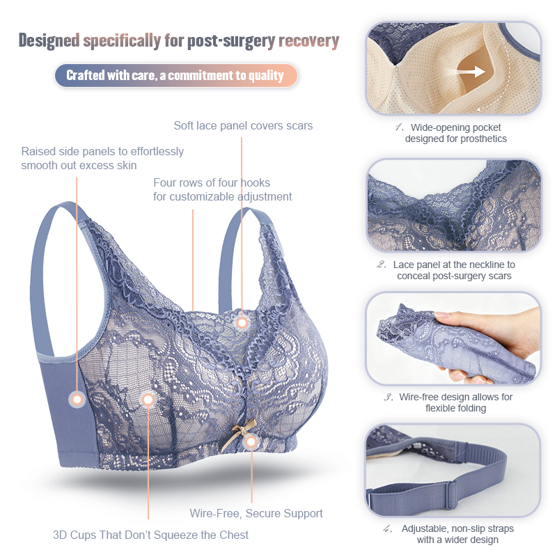 Post breast surgery bra, power - Mastectomy Bra Pocket incelemesi ve fiyatı