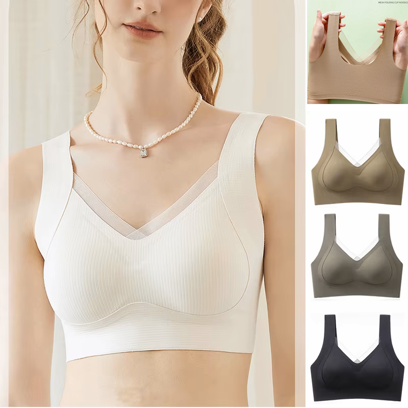 1pcs Women's Bra Breathable Ga - Wirefree Bra Comfort incelemesi ve fiyatı