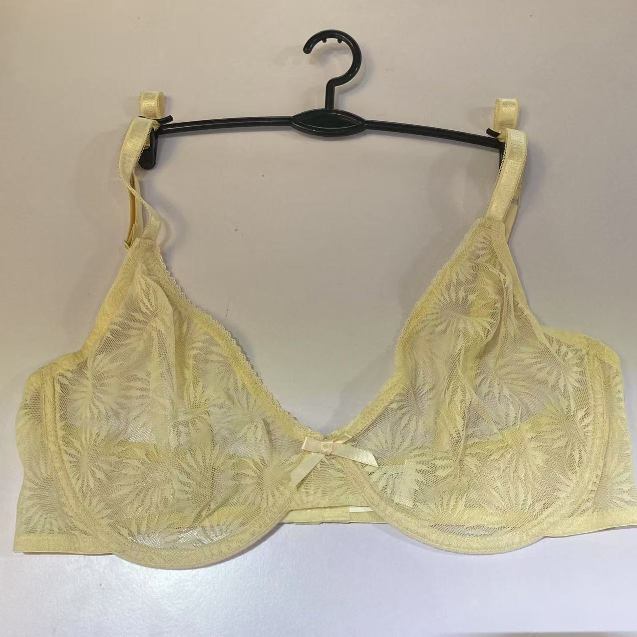 Plus Size Lace Bra Women Yello - Minimizer Bra Women incelemesi ve fiyatı