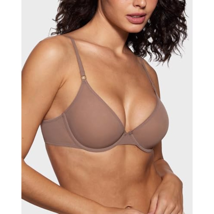 Women's Cosnufy Sheer Balconet - Demi Bra Balconette incelemesi ve fiyatı