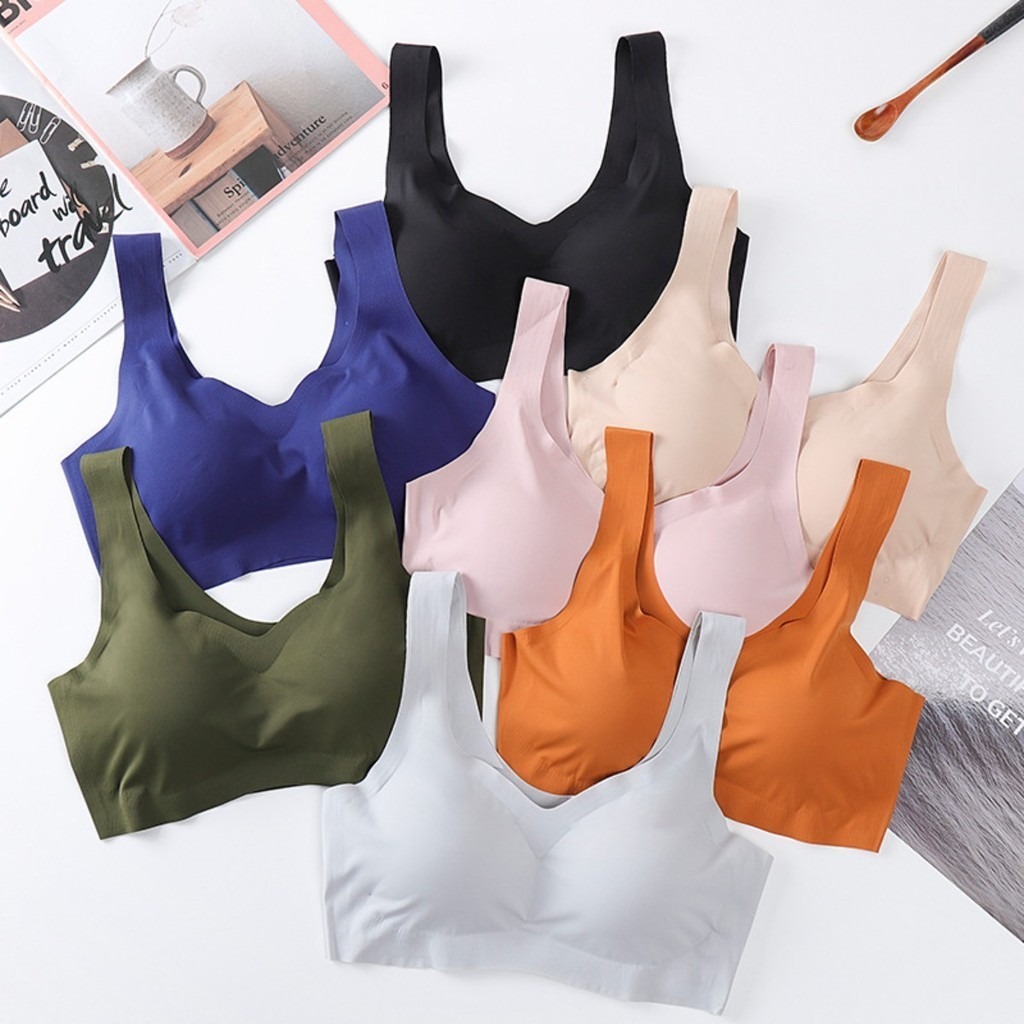 3PCS Sexy Sports Bra Seamless  - Cotton Bra Everyday incelemesi ve fiyatı
