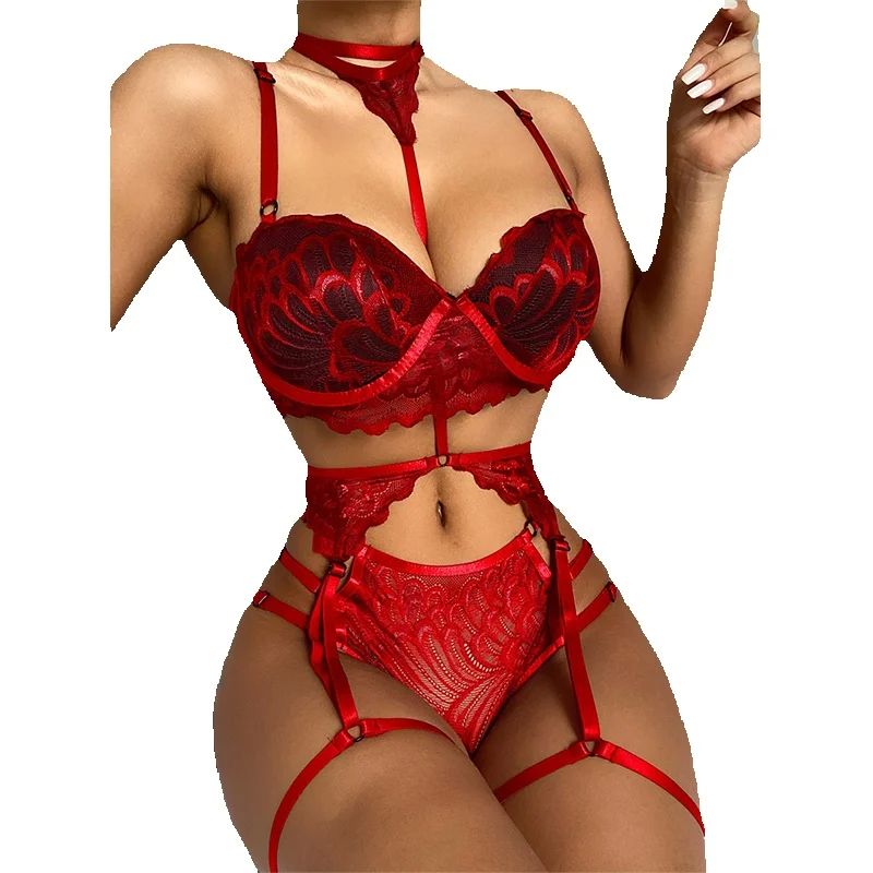 Sexy Lingerie Set Women Lace M - Sheer Bra Lace incelemesi ve fiyatı