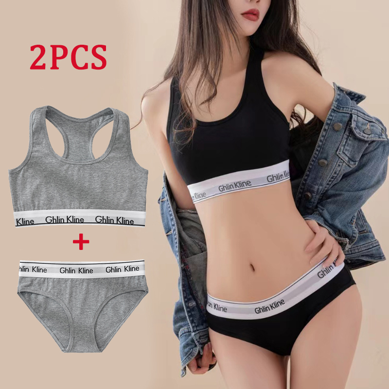 2PCS Ghlin Kline Underwear wit - T Shirt Bra Seamless incelemesi ve fiyatı
