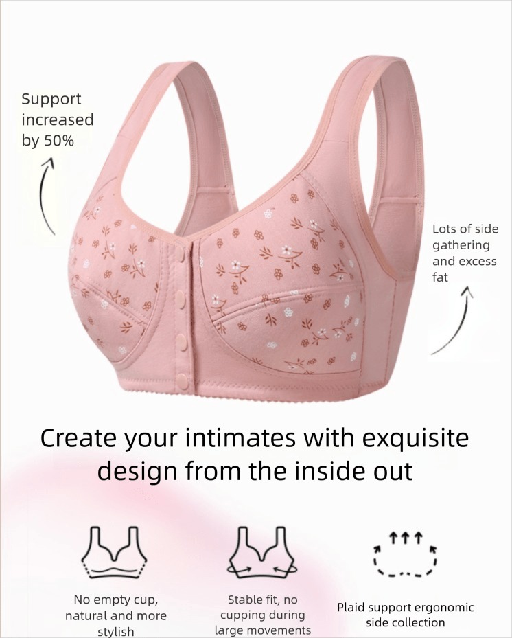 7pcs Elegant Lace Push Up Seam - Full Coverage Bra incelemesi ve fiyatı