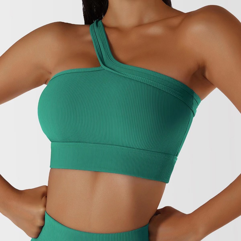 Women Single Shoulder Sexy Yog - T Shirt Bra Seamless incelemesi ve fiyatı