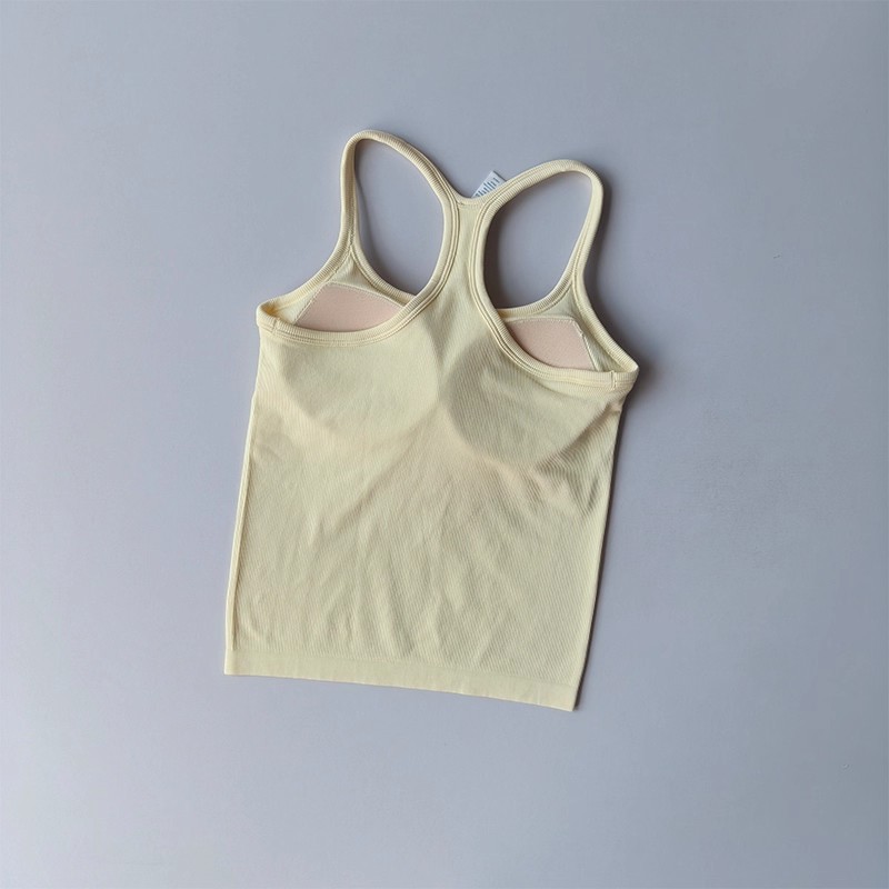 Summer Women's Yoga Camisole S - T Shirt Bra Seamless incelemesi ve fiyatı
