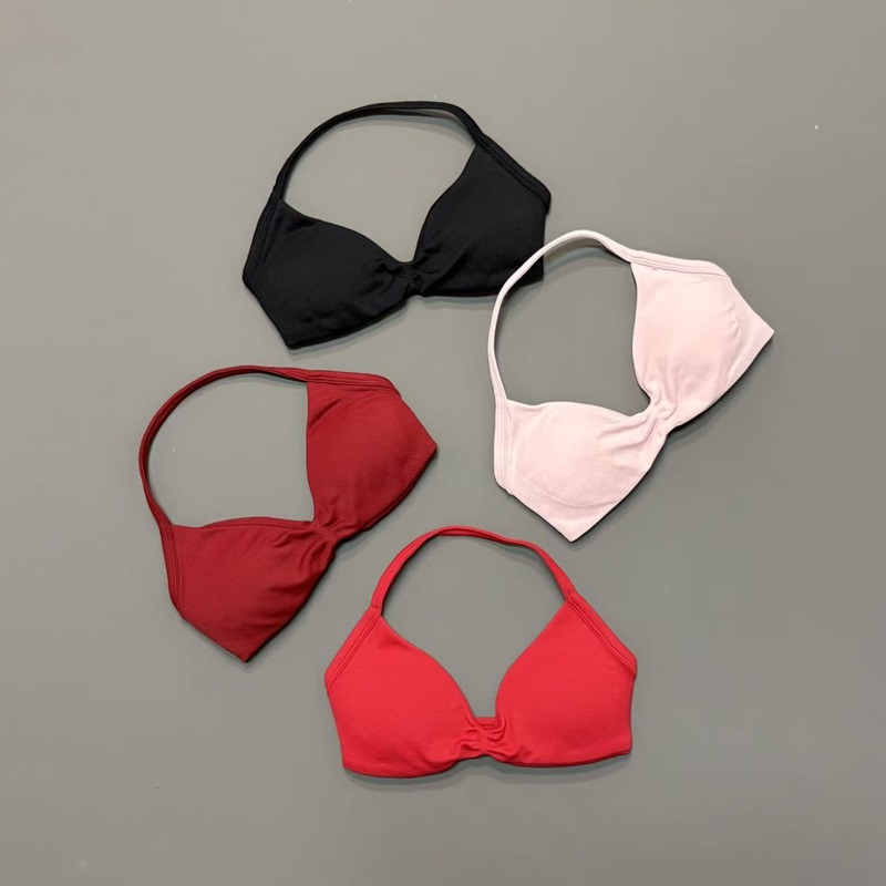 Women Halter Sports Bra V-Neck - Sports Bra Racerback incelemesi ve fiyatı