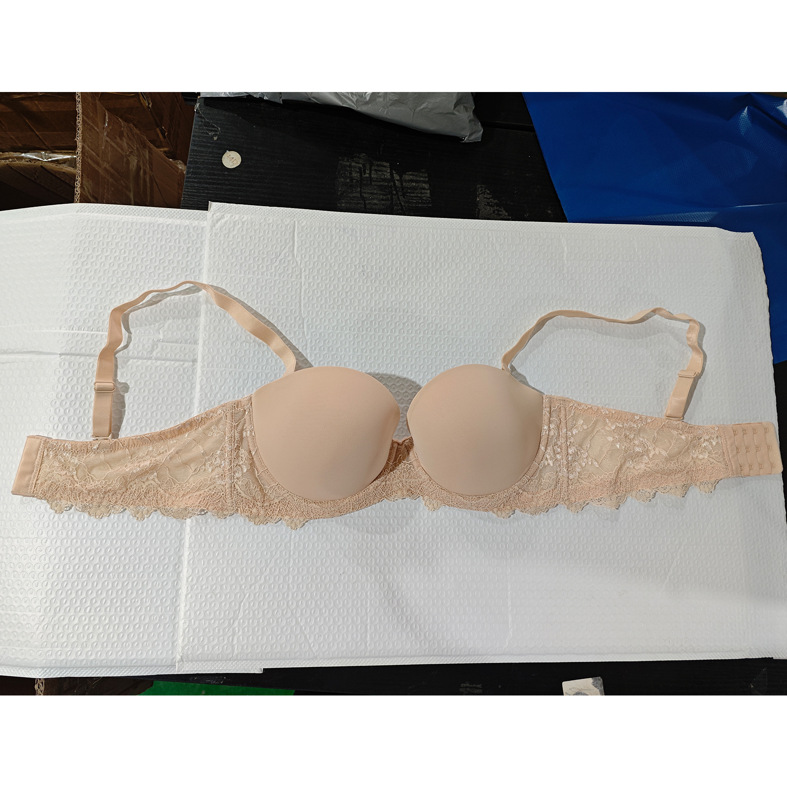 New Plus Size Sexy Strapless P - Convertible Bra Multiway incelemesi ve fiyatı