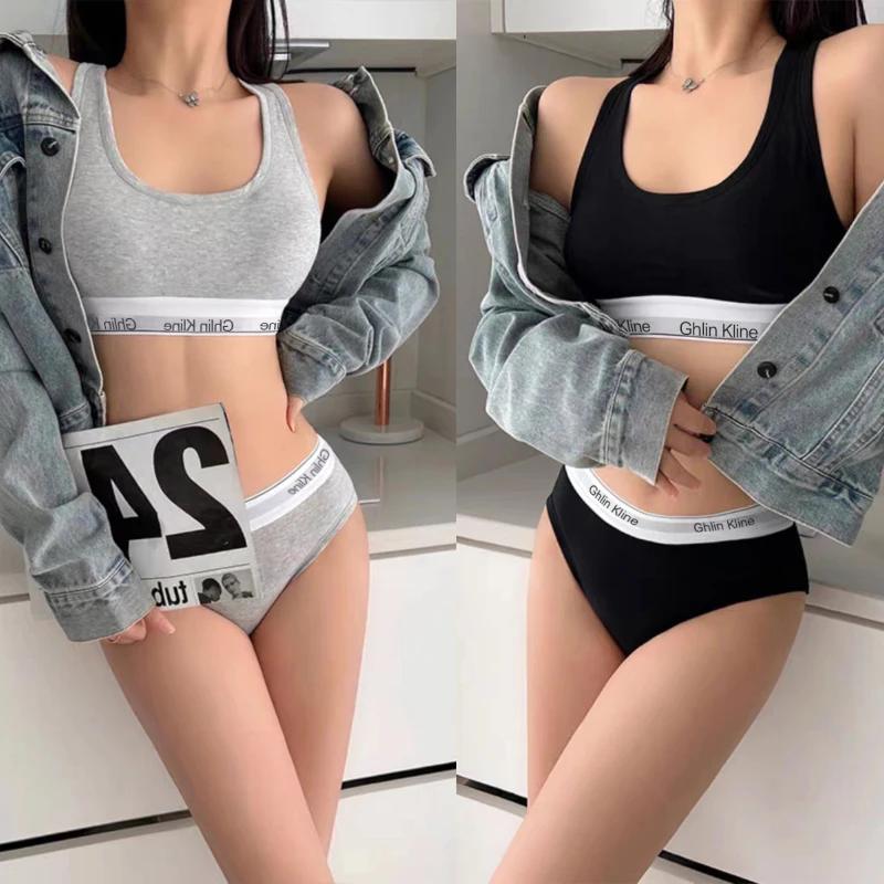 2PCS Ghlin Kline Women's Under - Cotton Bra Everyday incelemesi ve fiyatı